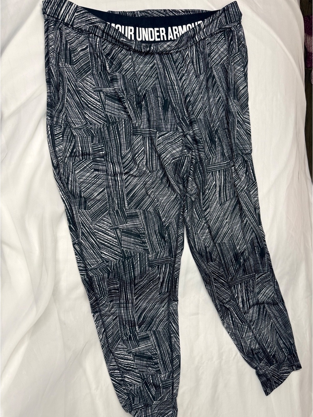Under Armour Abstract Print Athletic Joggers Pants XL